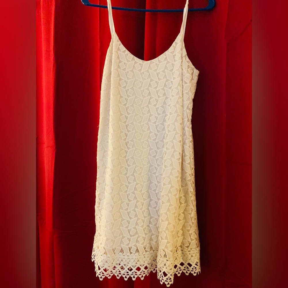 BB Dakota White Lace Dress